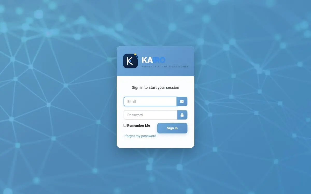 Screenshot of the Kairo 360° feedback